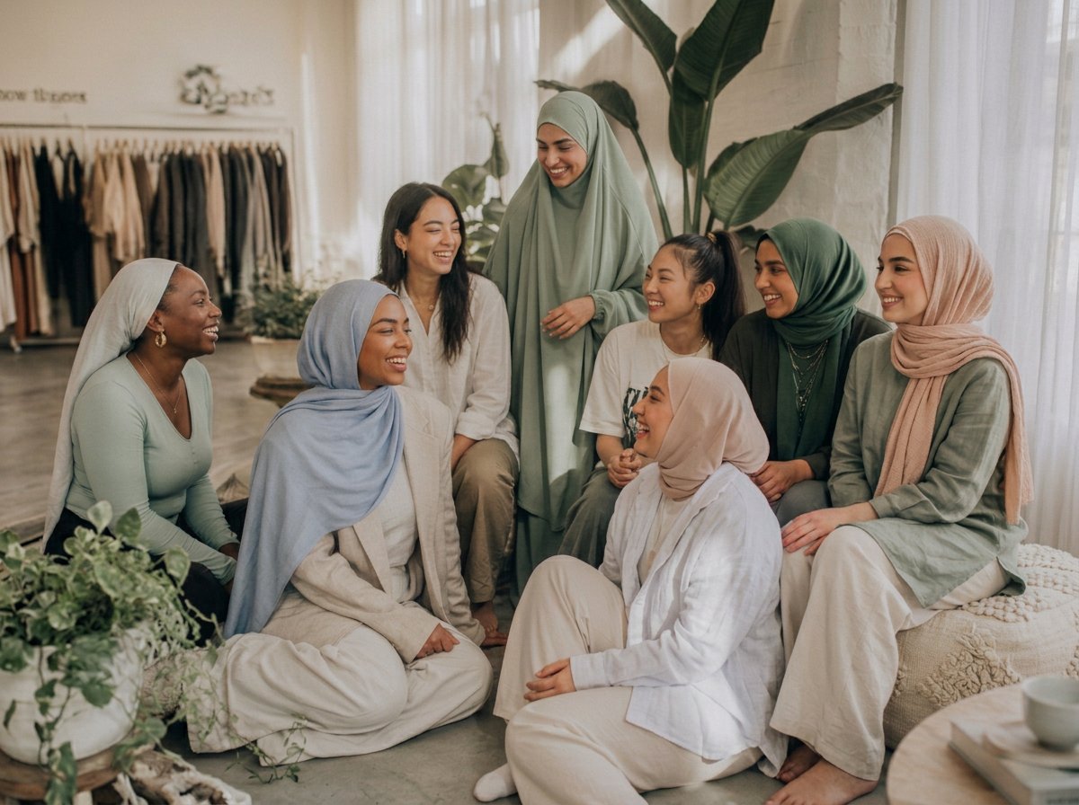 Muslim women in sisterhood